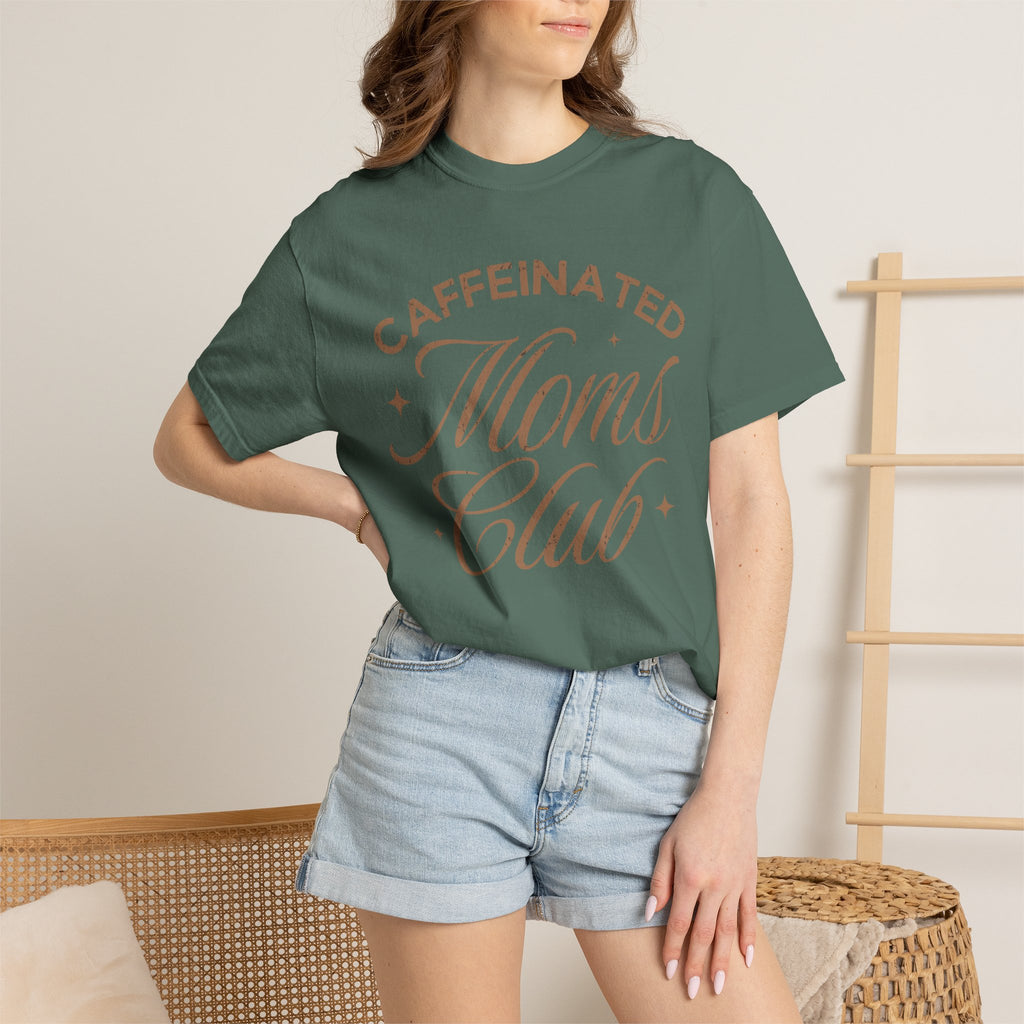 Caffeinated Moms Club Tee