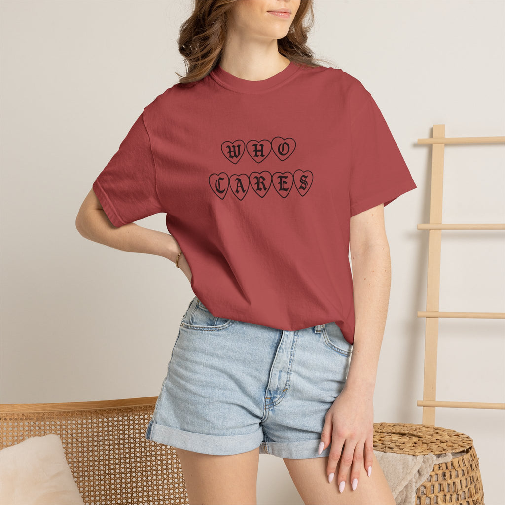 Who Cares Heart Tee