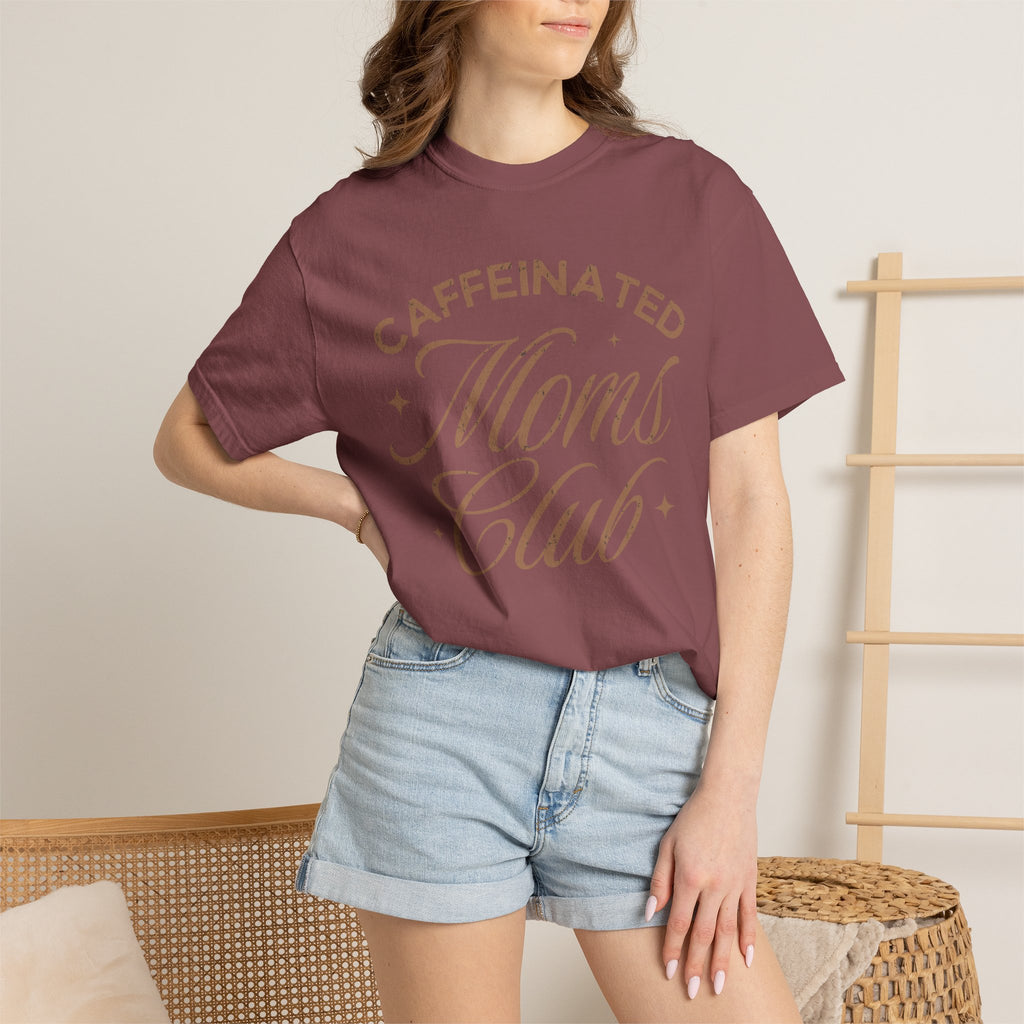 Caffeinated Moms Club Tee