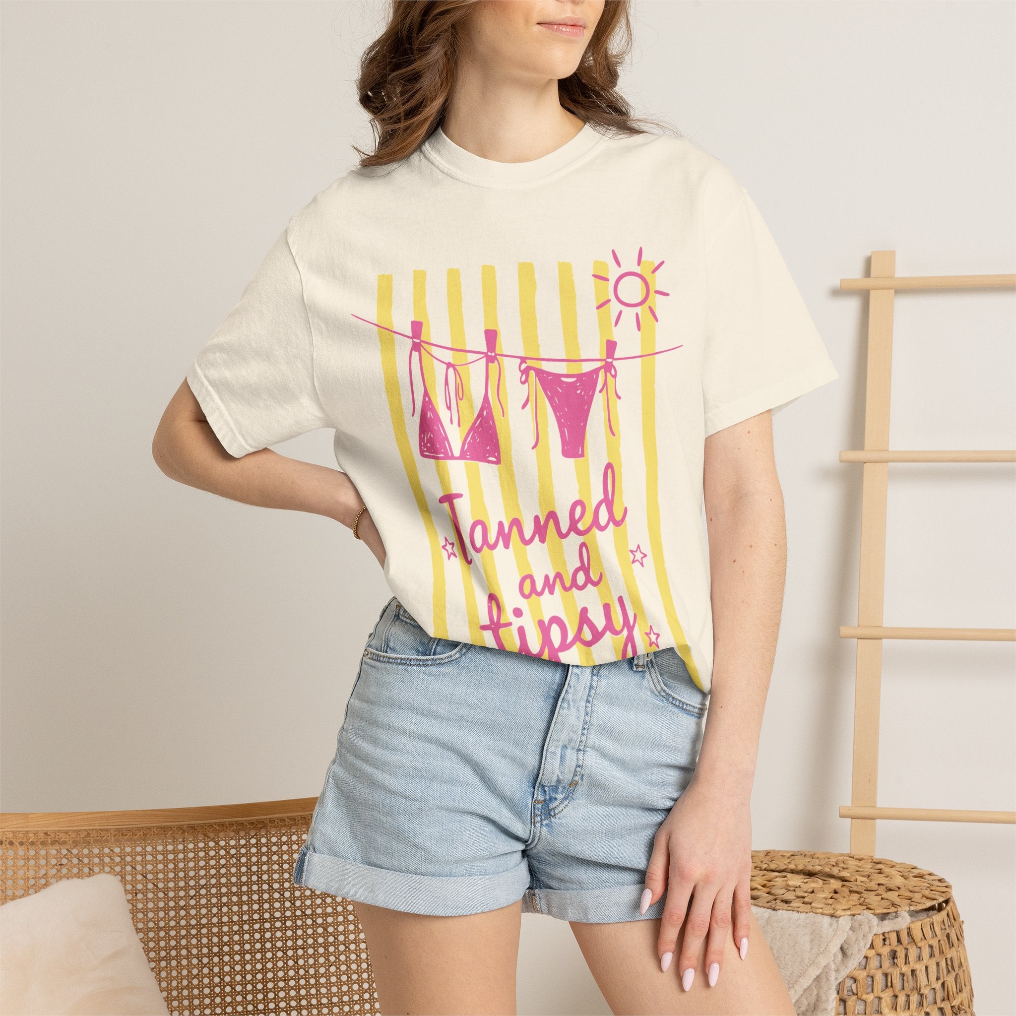 Tanned and Tipsy Tee