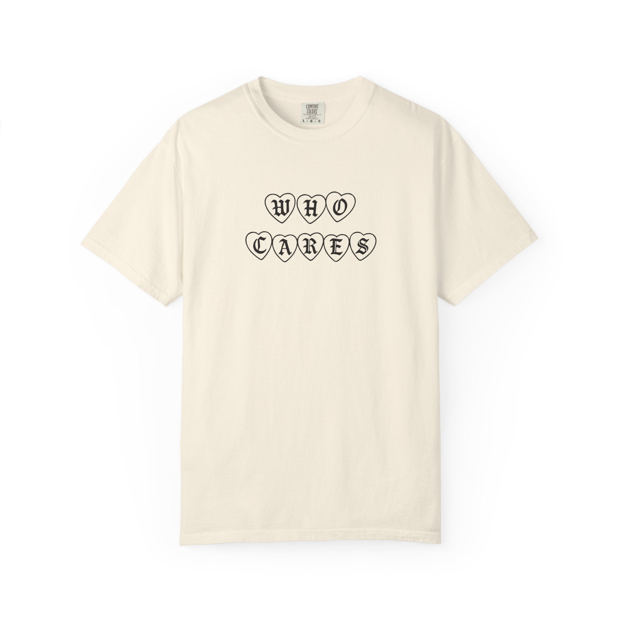 Who Cares Heart Tee