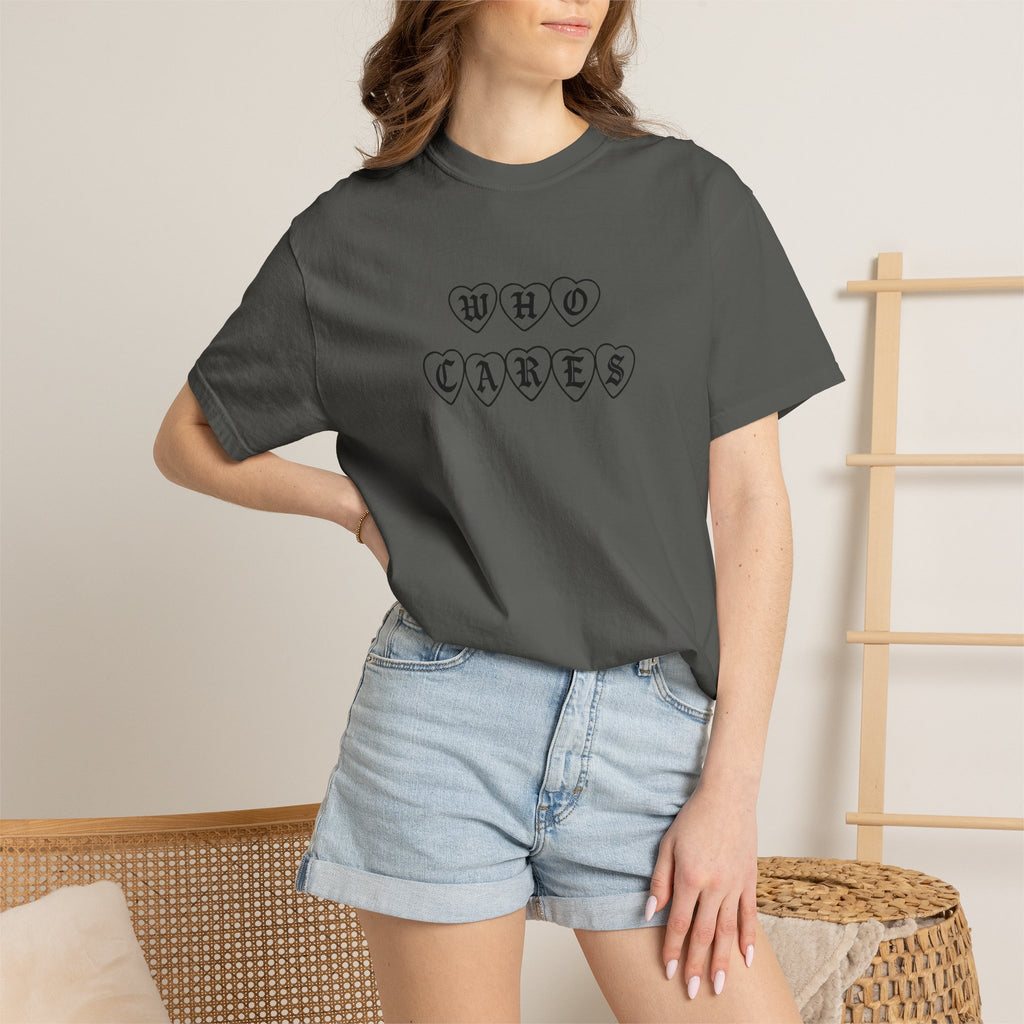 Who Cares Heart Tee