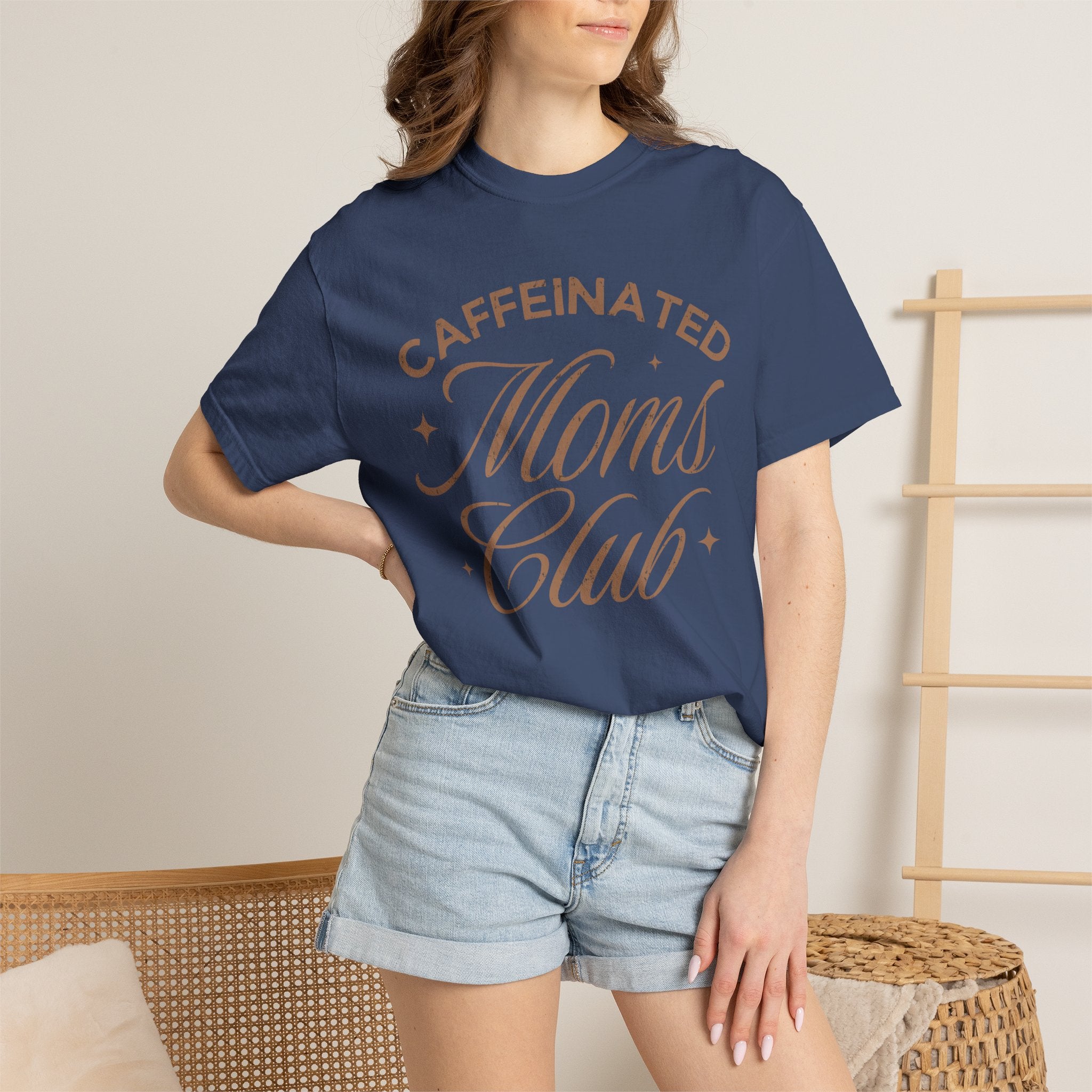 Caffeinated Moms Club Tee