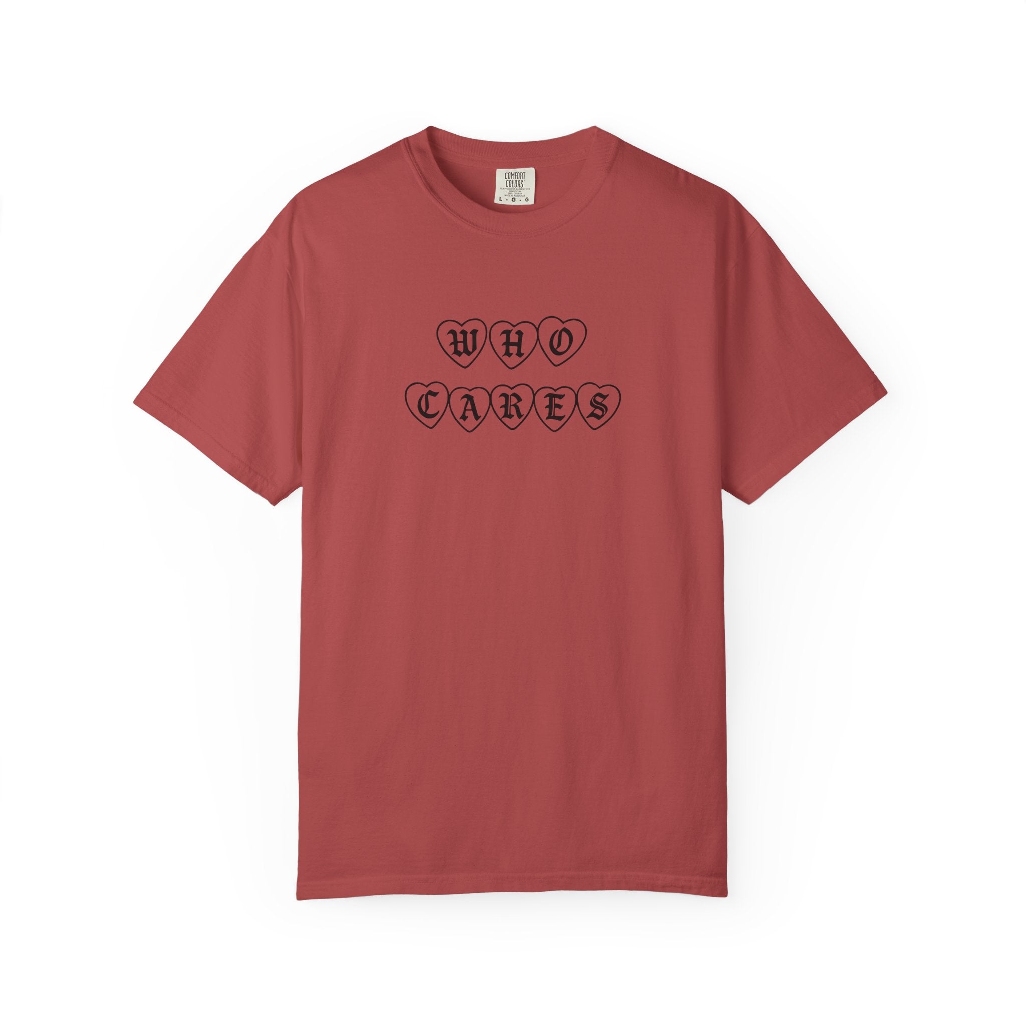 Who Cares Heart Tee