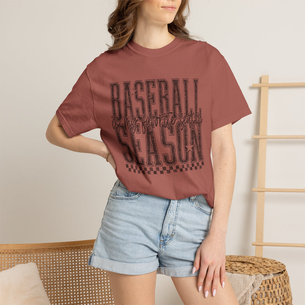Baseball Season Graphic T-Shirt