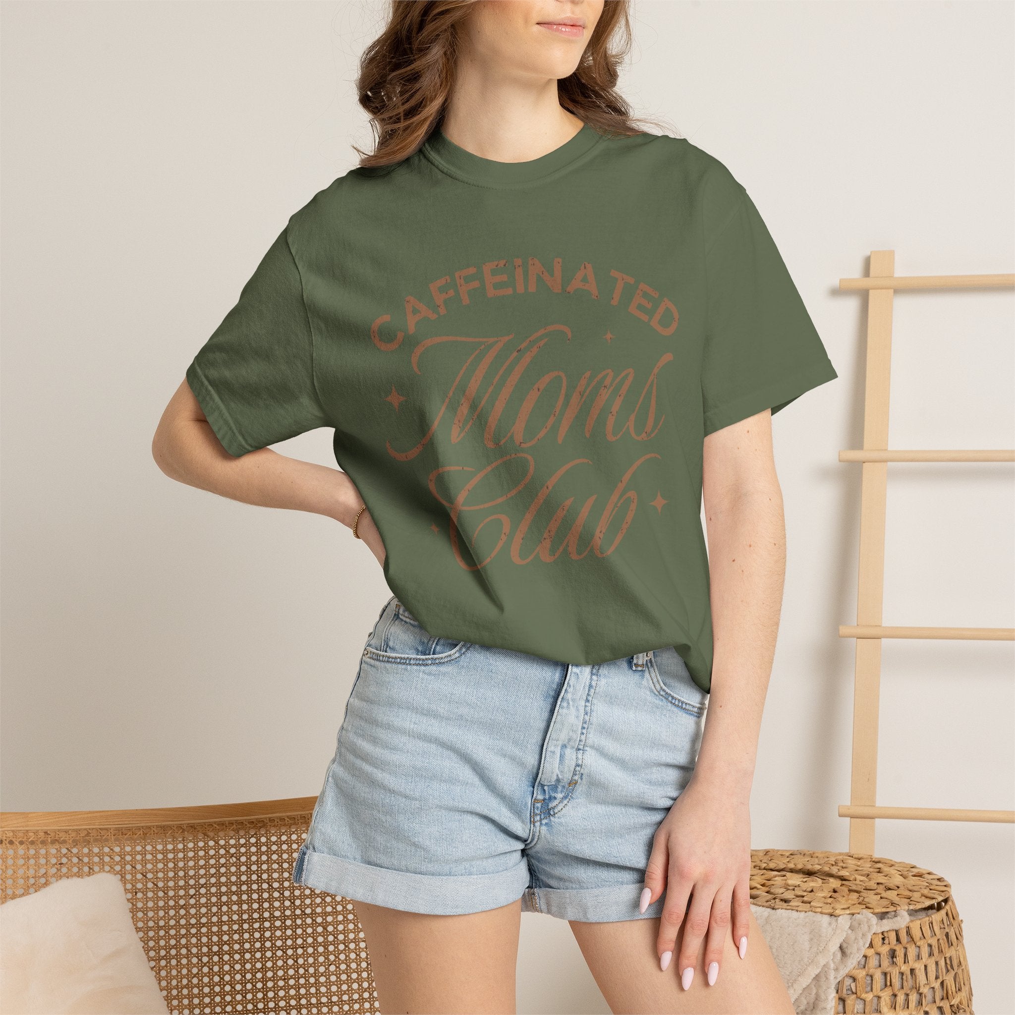 Caffeinated Moms Club Tee
