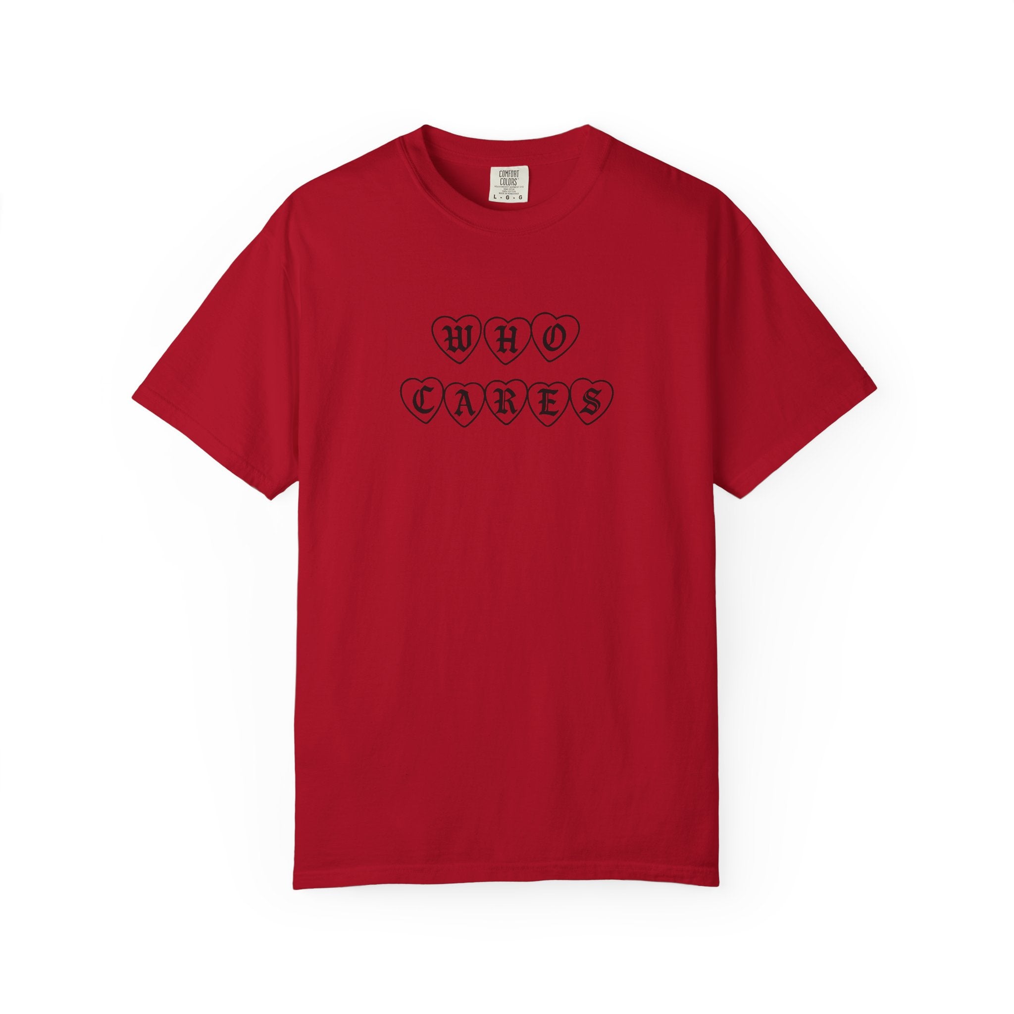 Who Cares Heart Tee