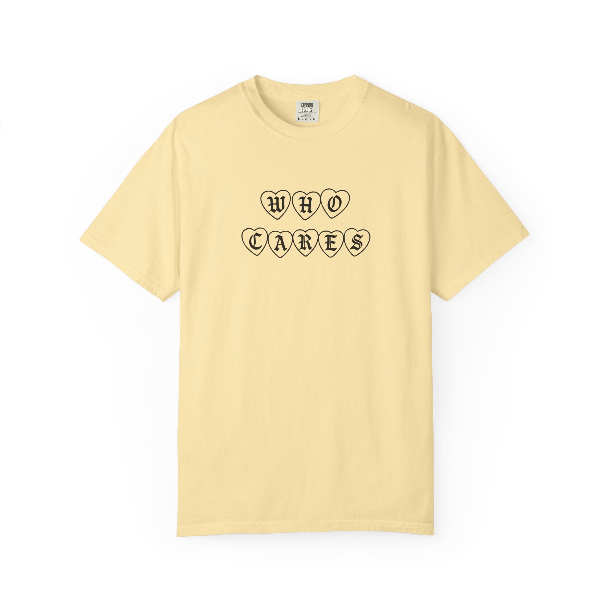 Who Cares Heart Tee