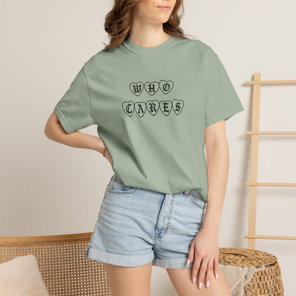 Who Cares Heart Tee