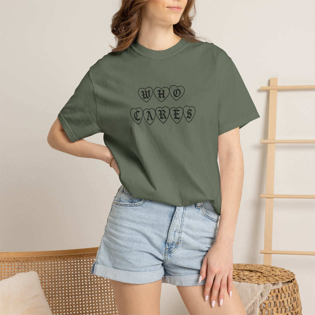 Who Cares Heart Tee