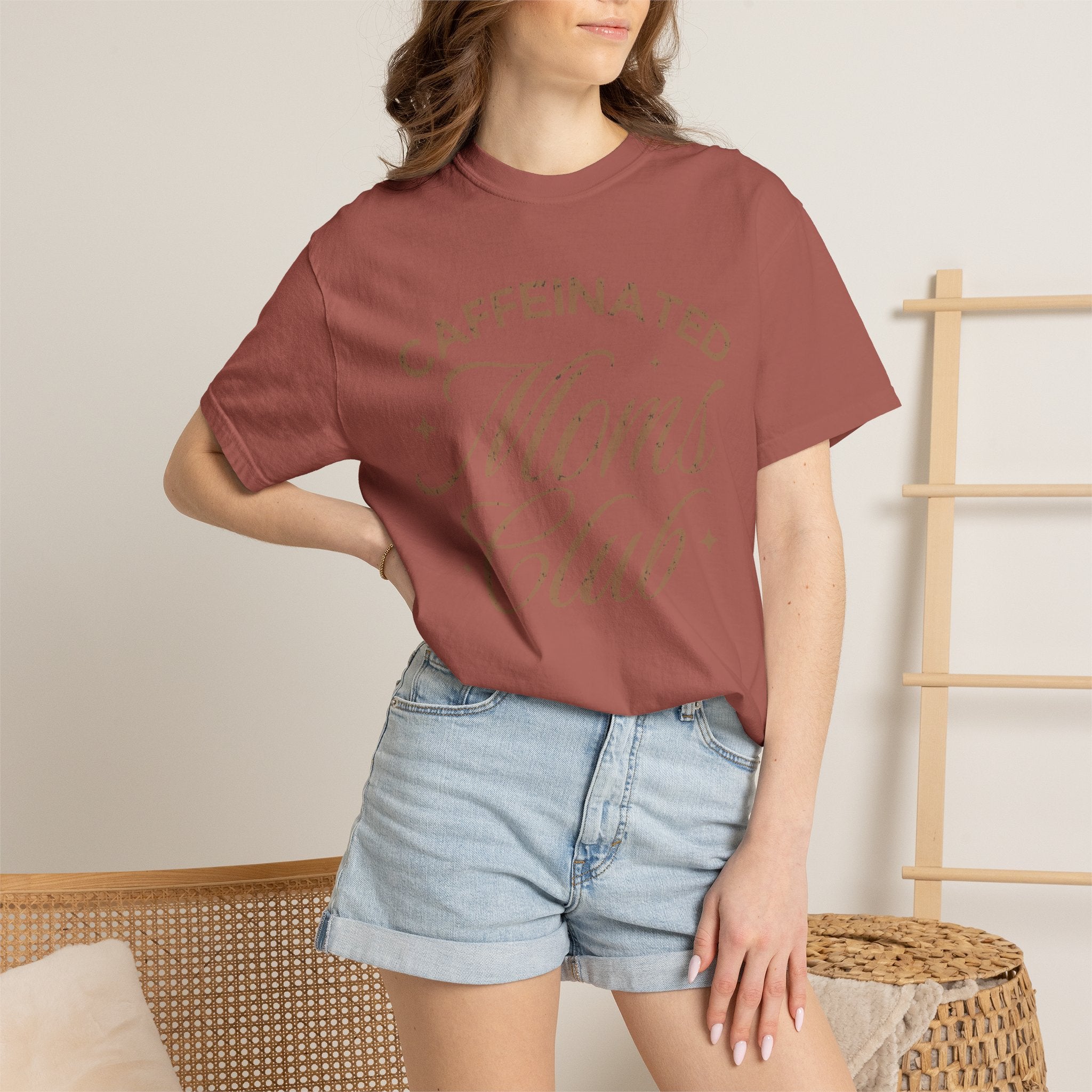 Caffeinated Moms Club Tee