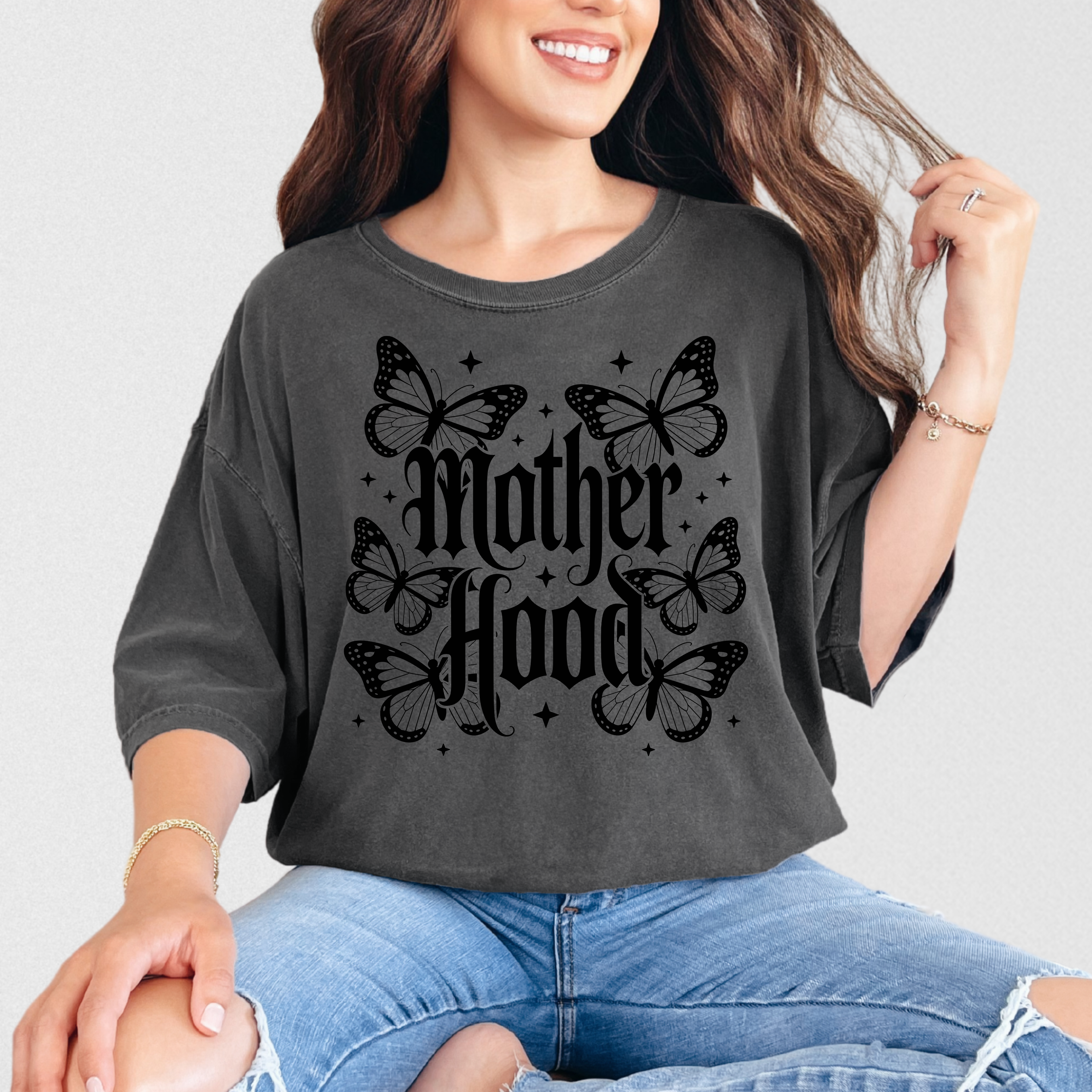 Mother Hood Butterfly Graphic Tee