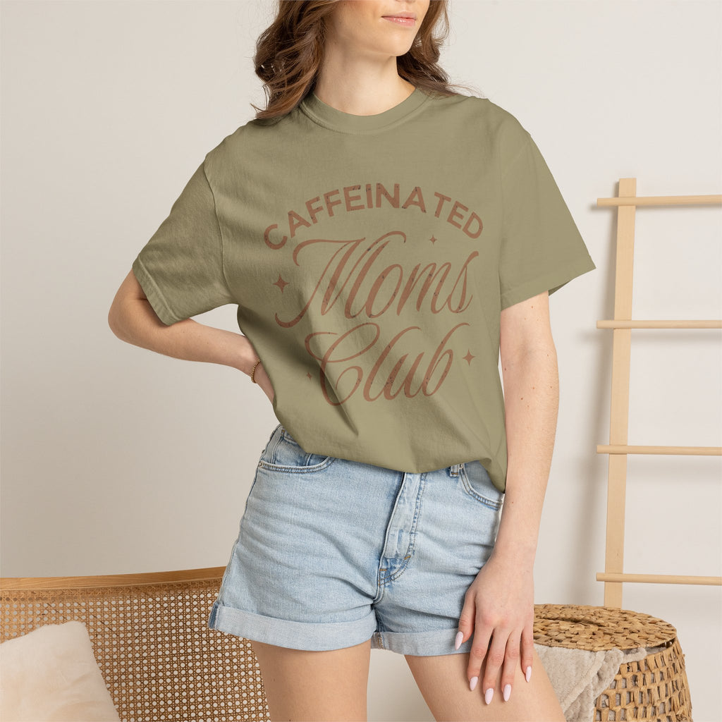 Caffeinated Moms Club Tee