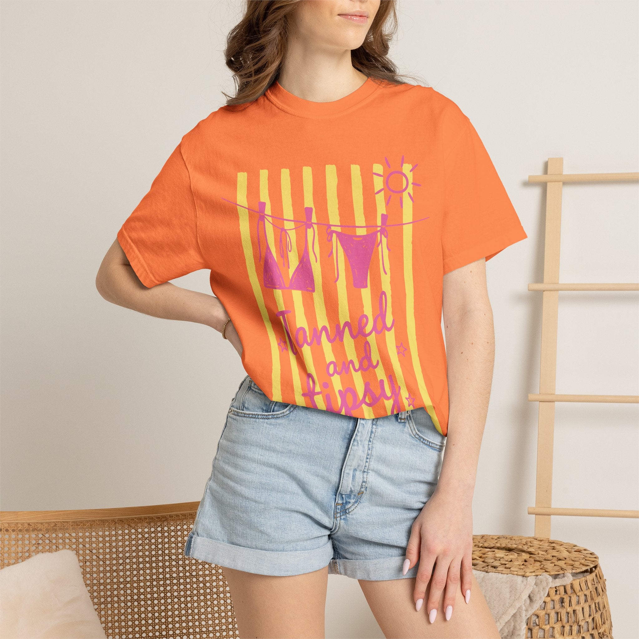 Tanned and Tipsy Tee