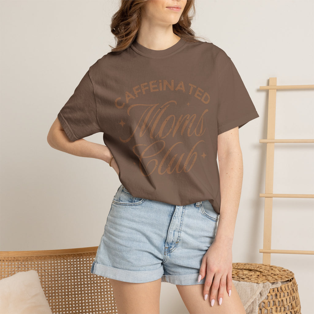 Caffeinated Moms Club Tee