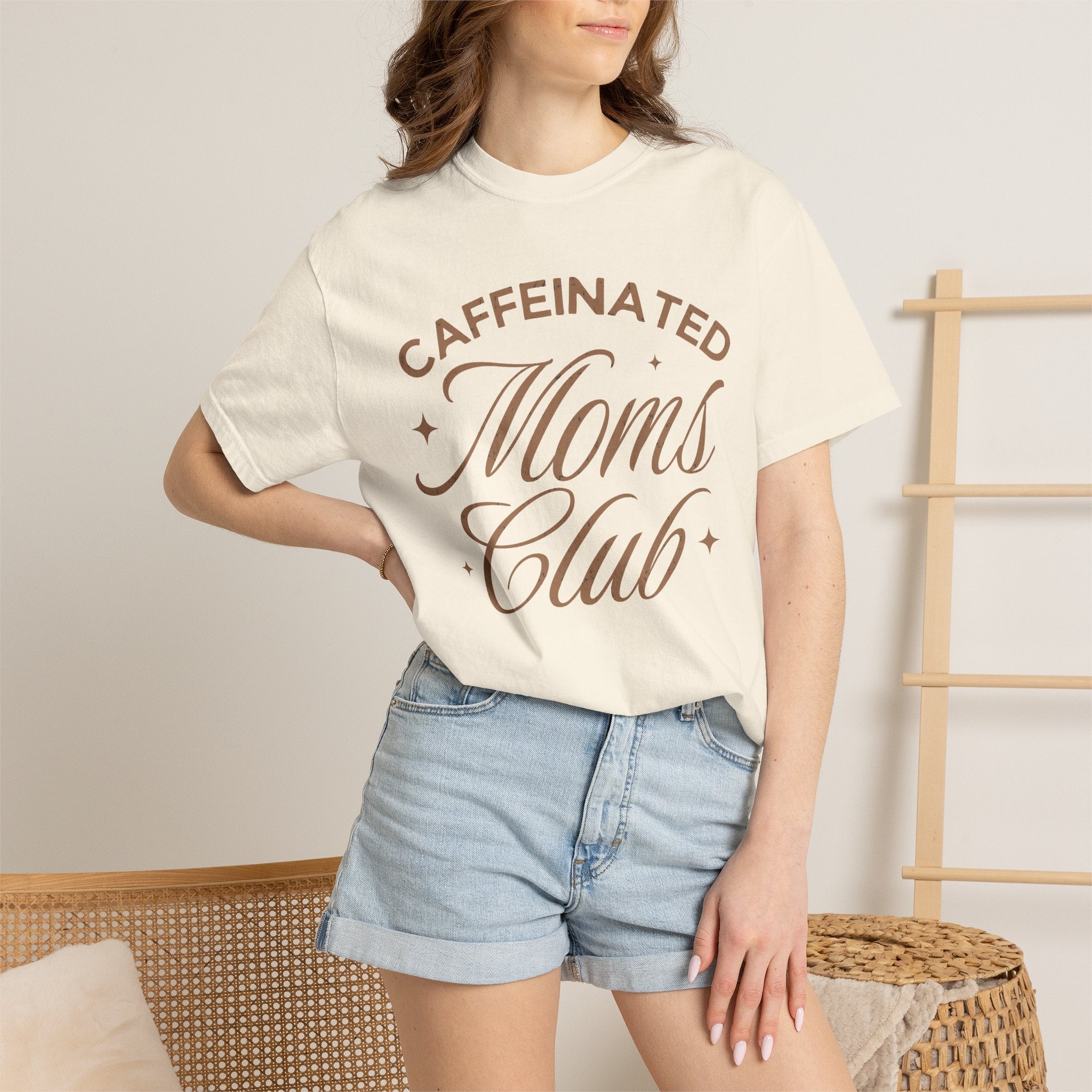 Caffeinated Moms Club Tee