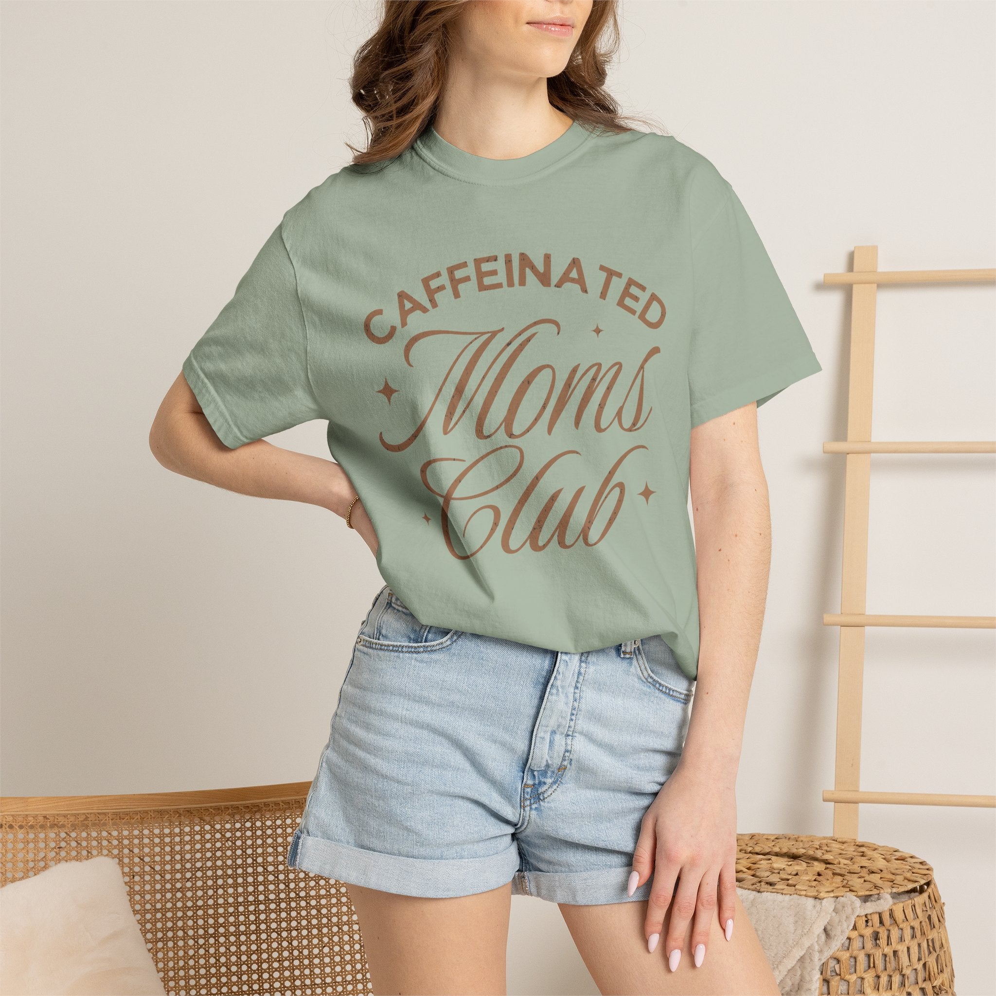 Caffeinated Moms Club Tee