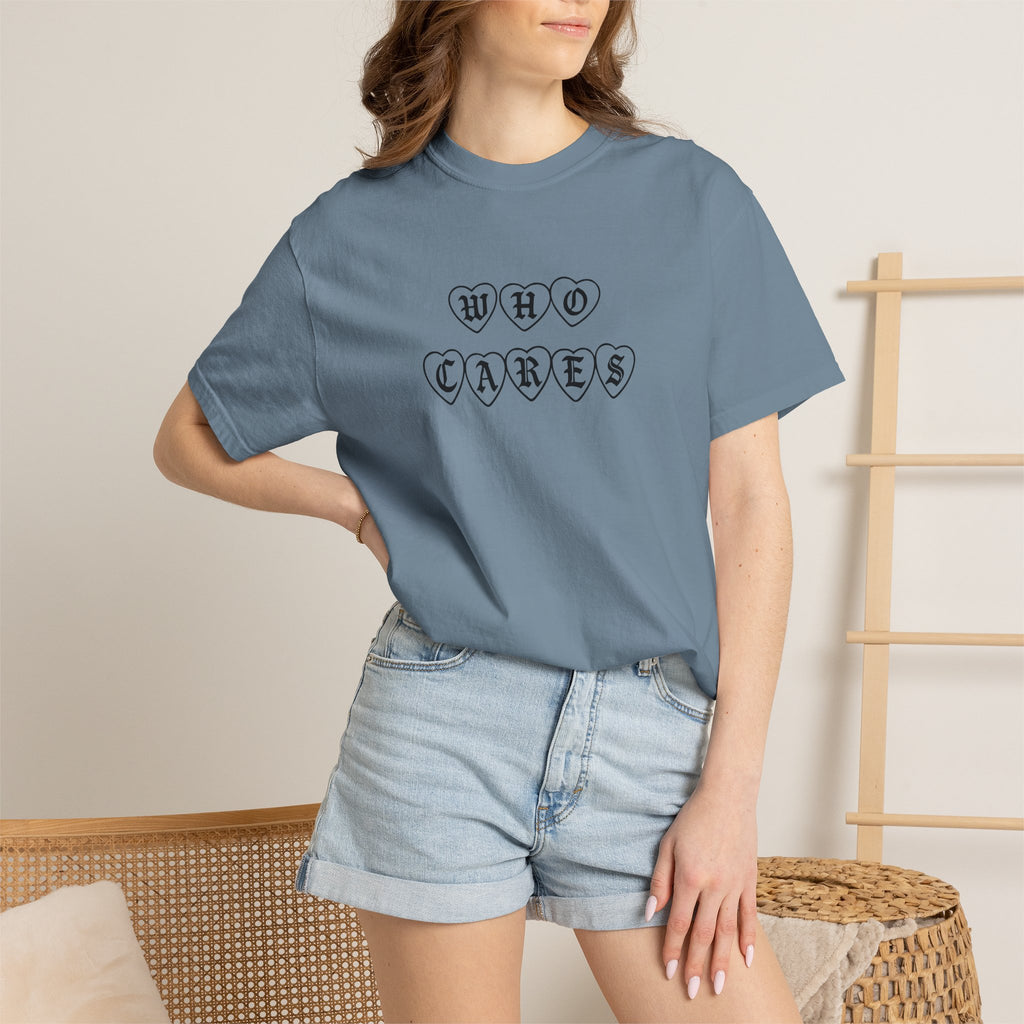 Who Cares Heart Tee