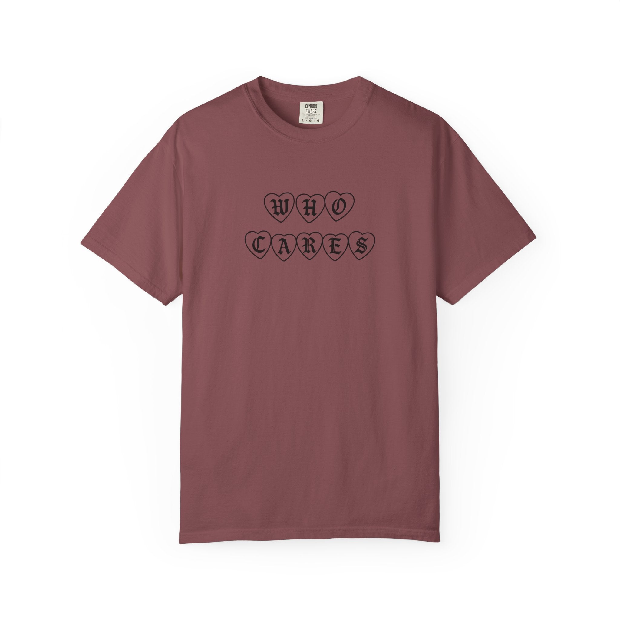 Who Cares Heart Tee