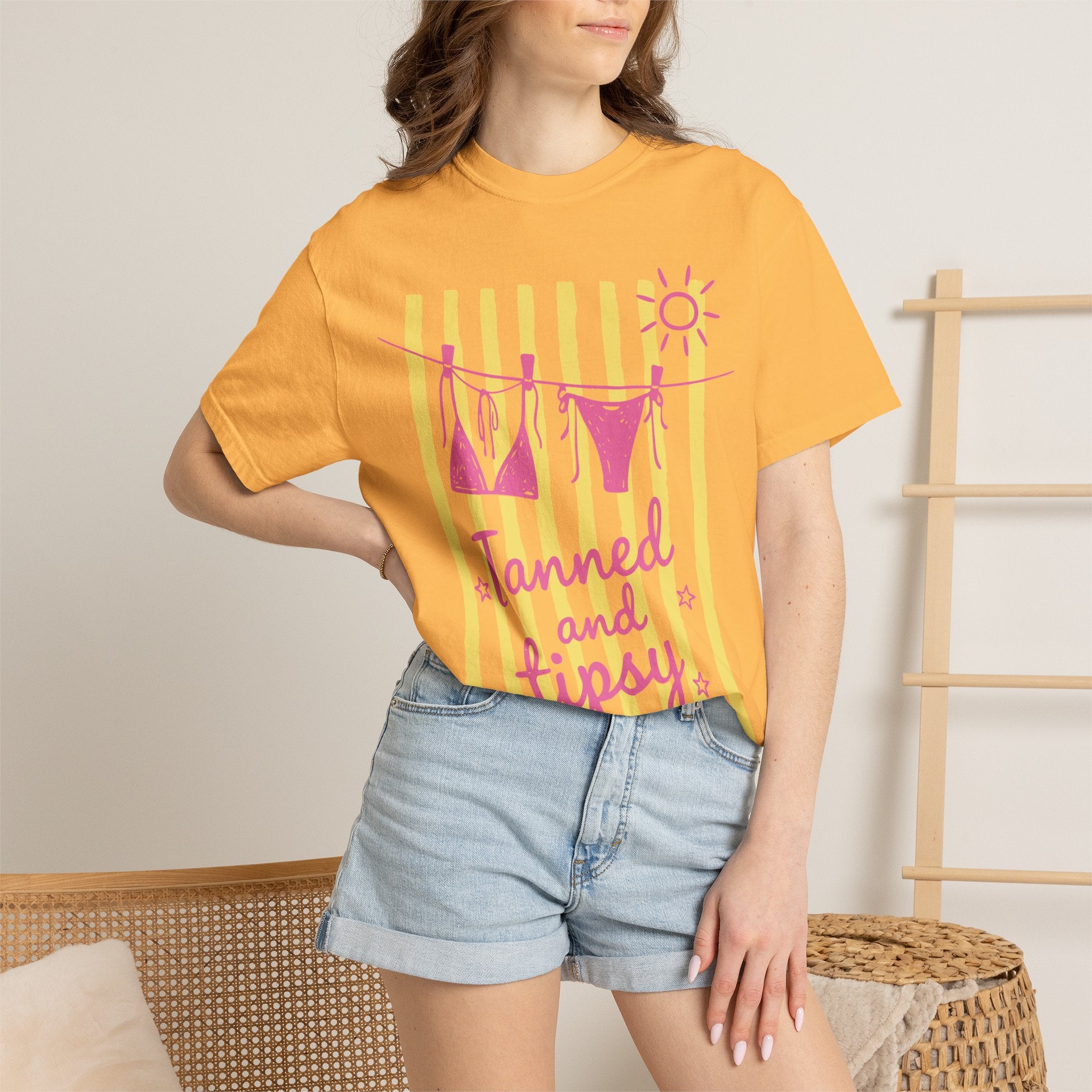 Tanned and Tipsy Tee