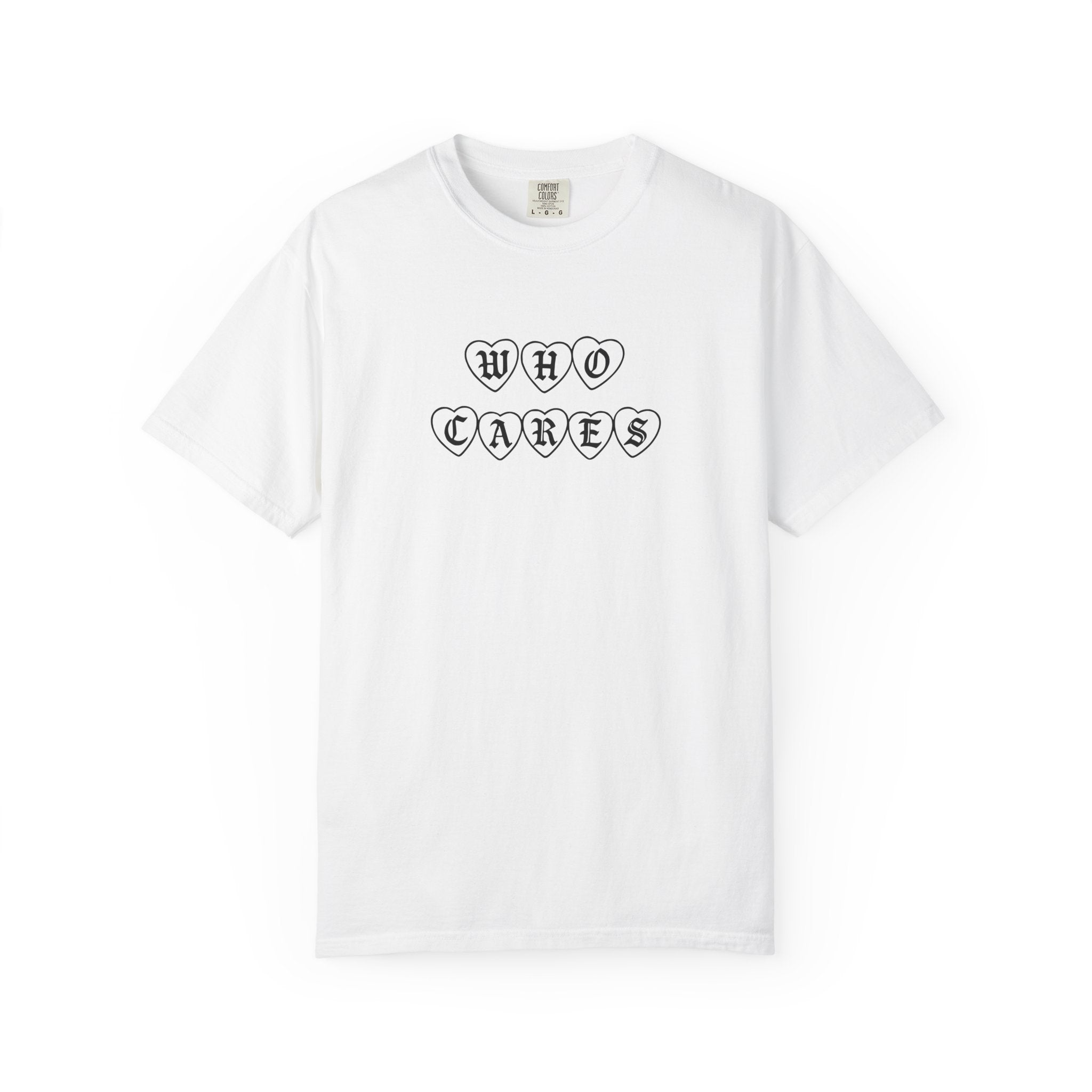 Who Cares Heart Tee