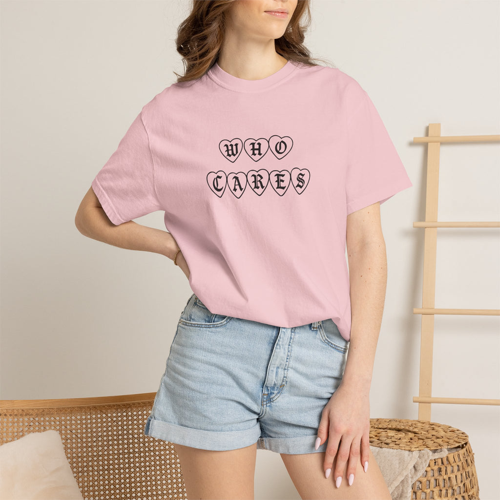 Who Cares Heart Tee