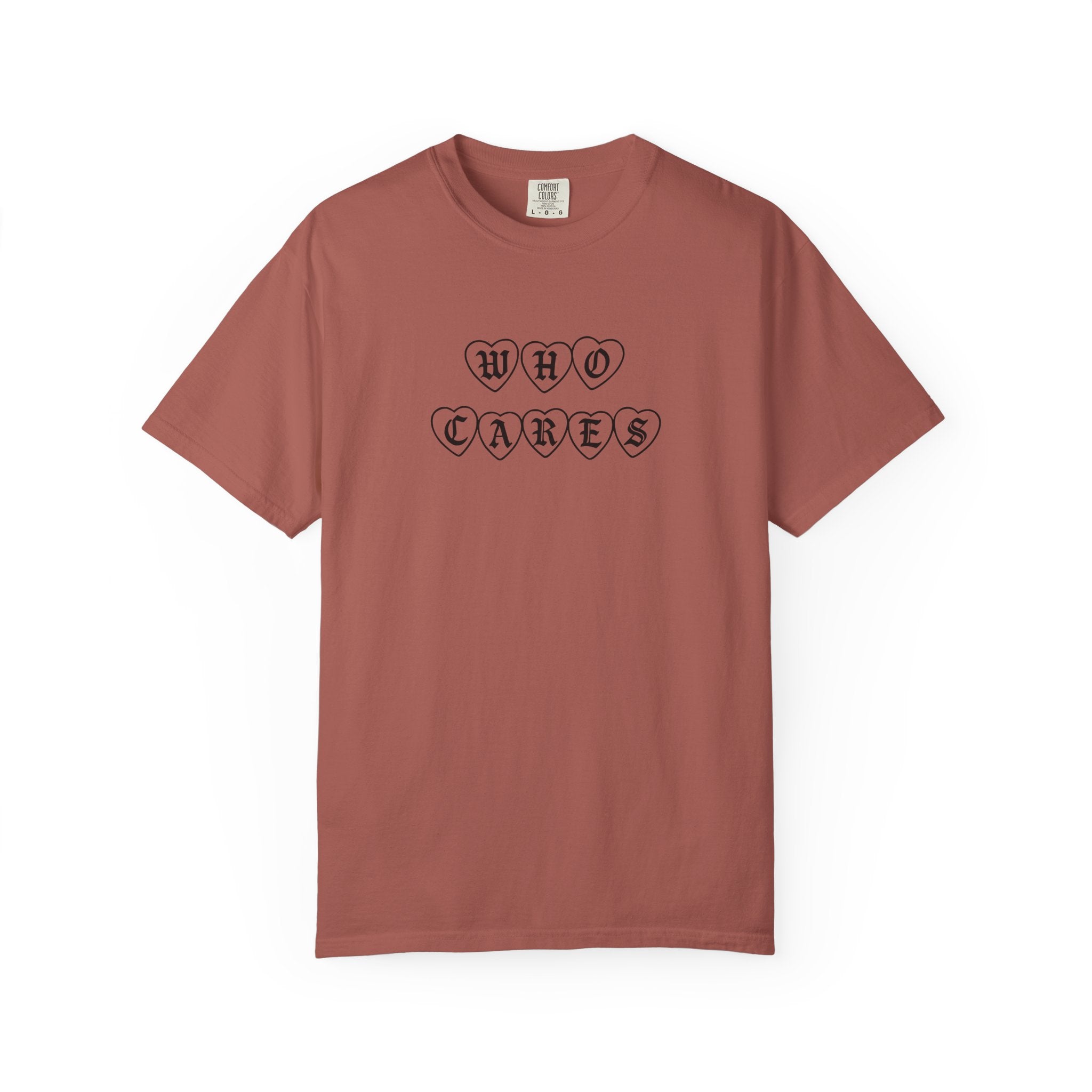 Who Cares Heart Tee