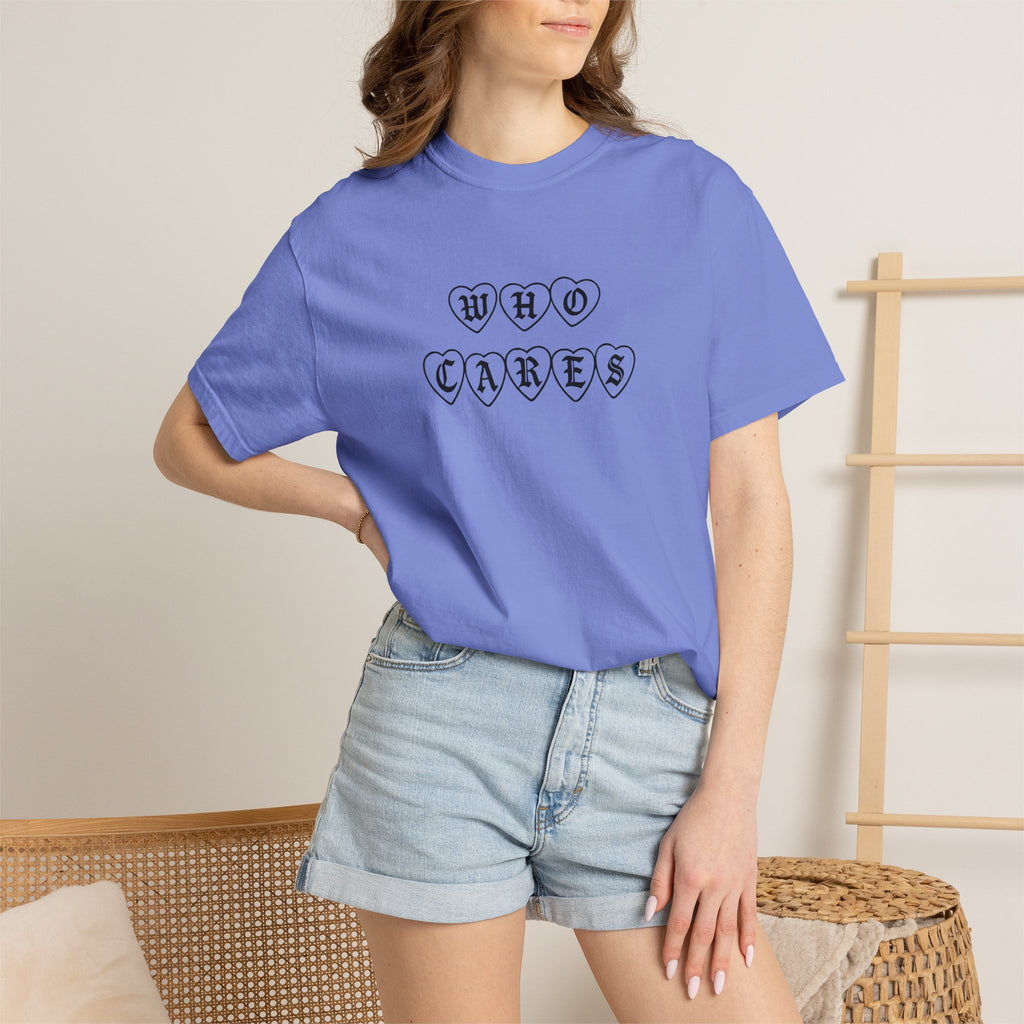 Who Cares Heart Tee