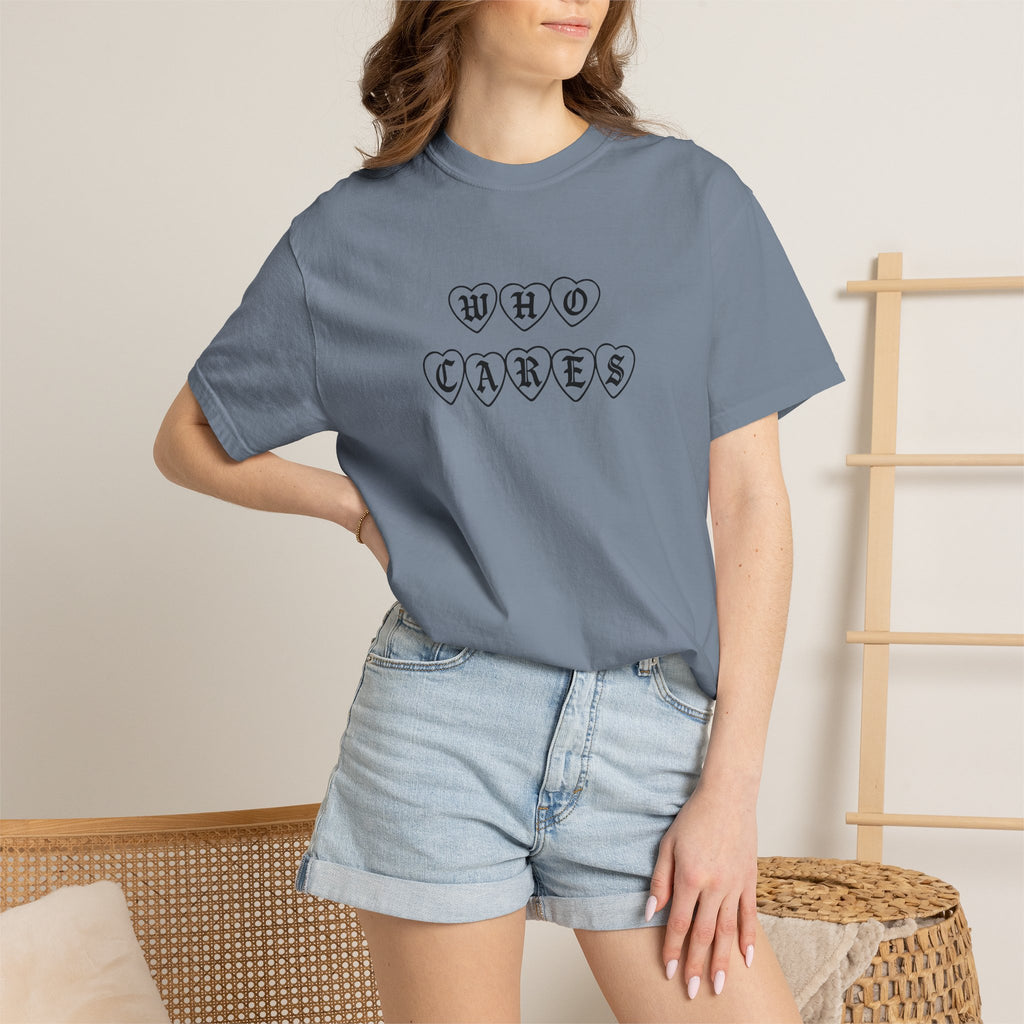 Who Cares Heart Tee