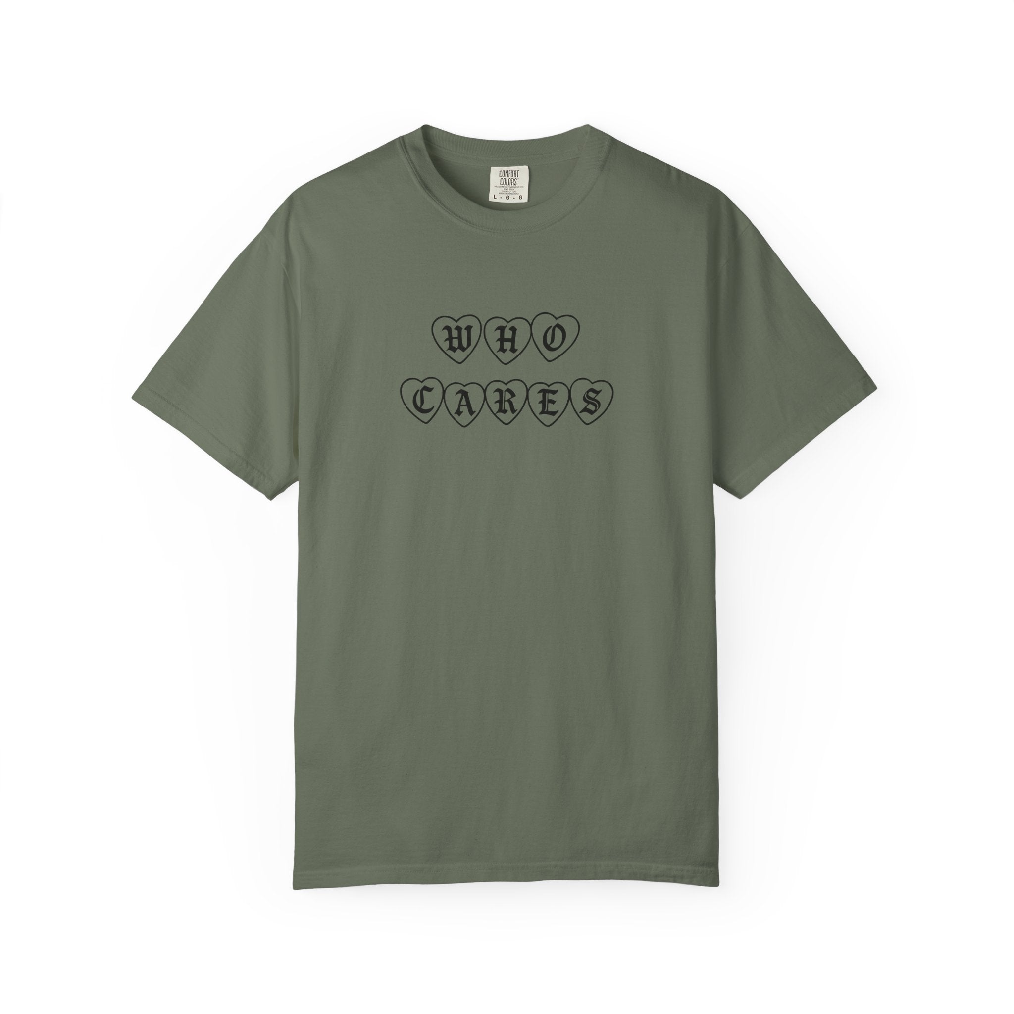 Who Cares Heart Tee