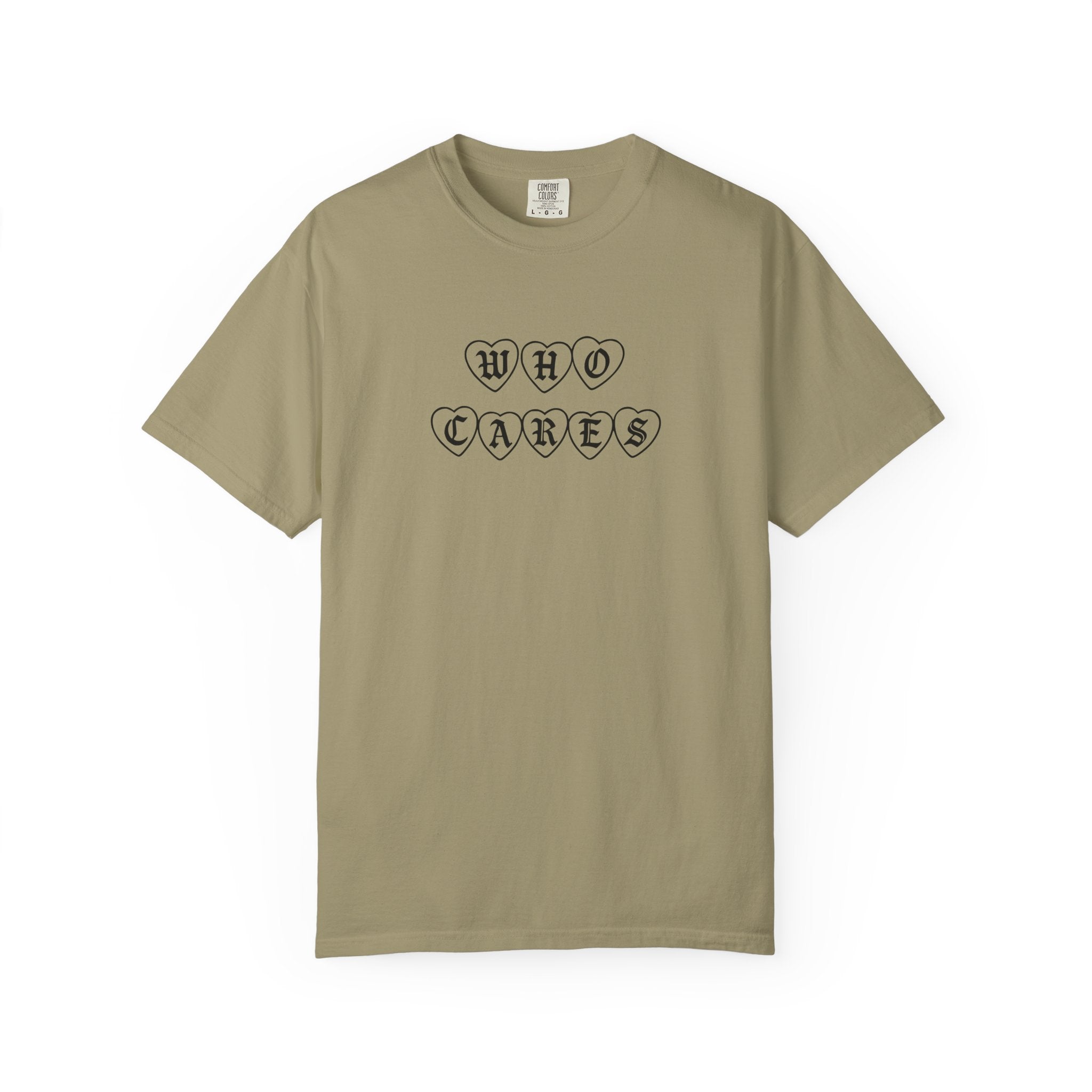 Who Cares Heart Tee