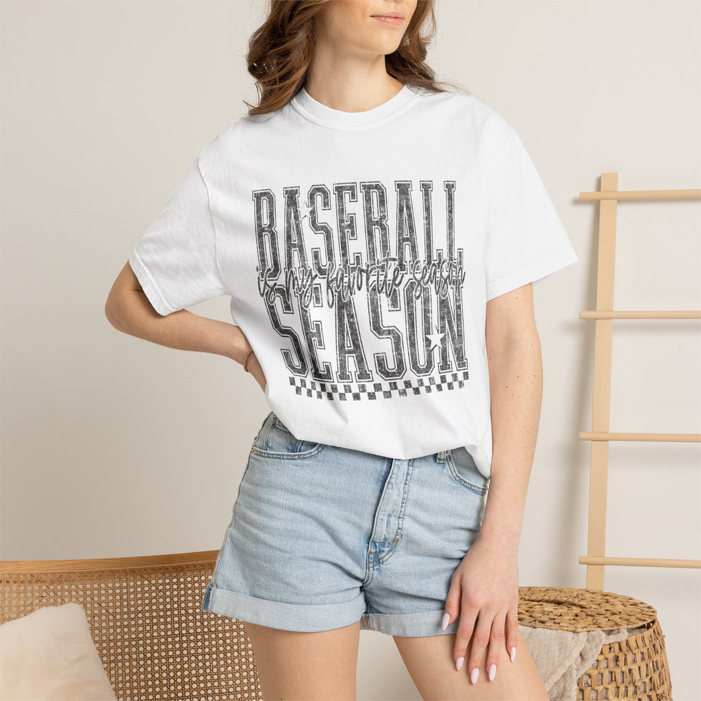 Baseball Season Graphic T-Shirt