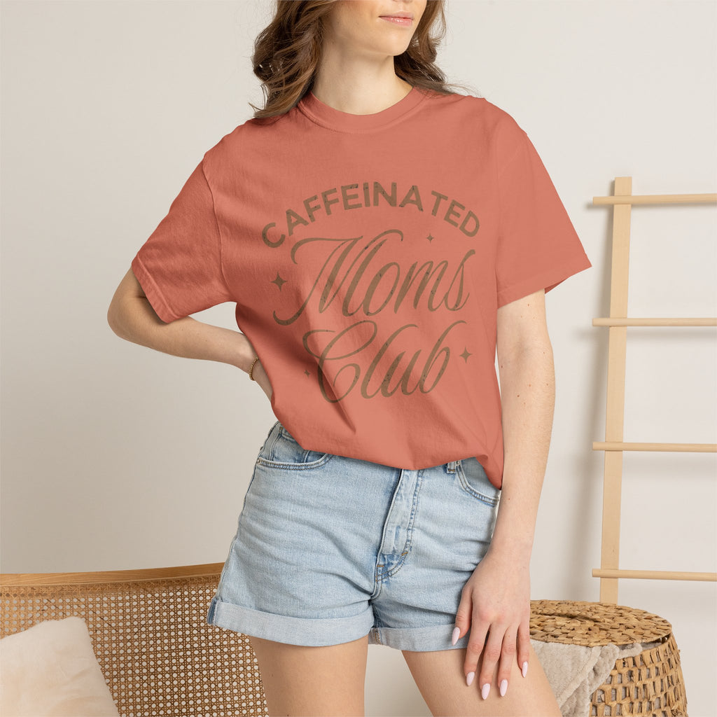 Caffeinated Moms Club Tee