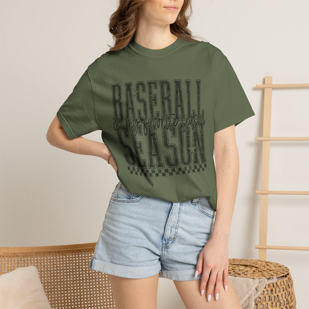 Baseball Season Graphic T-Shirt